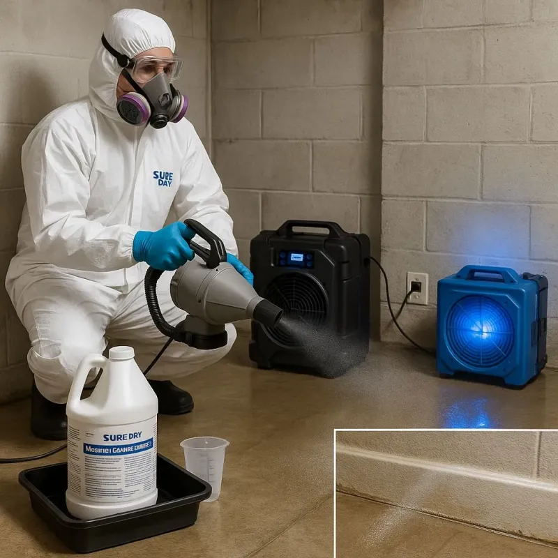 Sanitization and Odor Removal process in Nelson, GA