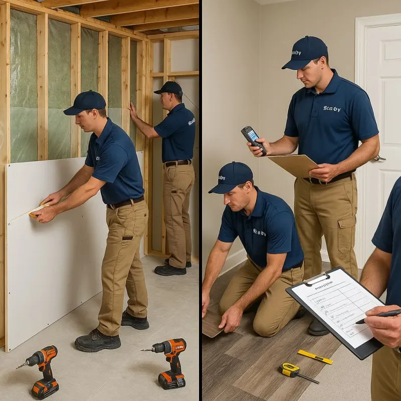 Repairs and Reconstruction process in Nelson, GA