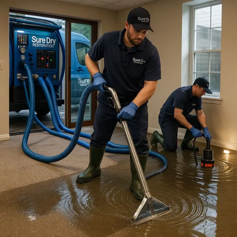 Water Extraction and Removal process in Nelson, GA
